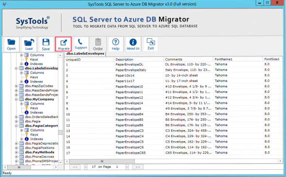 SysTools SQL Azure Migration 01